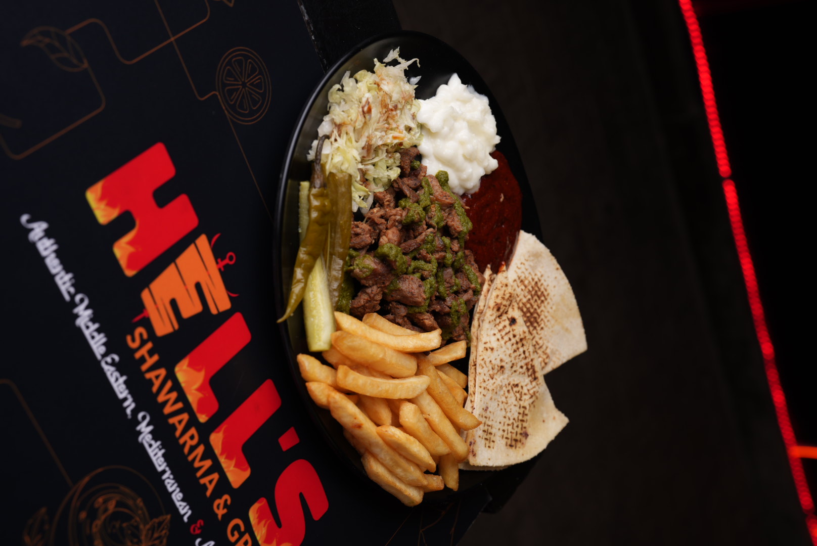 Hell's Shawarma dish 3